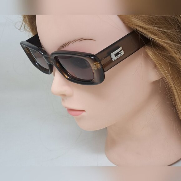 NEW Gucci Women\'s Vintage Sunglasses Tom Ford 90s Dark Honey GG2409N/S 49-19-135